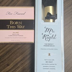 Too Faced Mr. Right Brush and Snow Powder Set